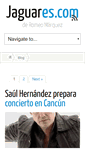 Mobile Screenshot of jaguares.com